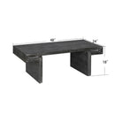American Vintage Industrial Coffee Table, Double Tier Design by Unique Piece Furniture