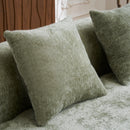 Modular L-Shape Sectional Sofa With Curved Chaise by HouseOfZazla