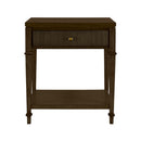 Kenna - Nightstand With Storage - Dark Coffee by HouseOfZazla