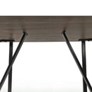 Modern Dining Table With Metal Legs For 4 - 6 Person by Unique Piece Furniture