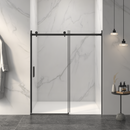 Frameless Sliding Shower Door - 5/16" Thick Tempered Glass