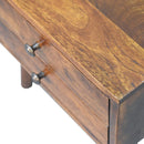 Mini Modern Bedside Table - Chestnut by Unique Piece Furniture