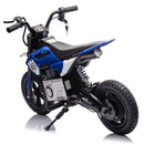 24V Electric Motocross Ride-On Motorcycle for Kids Ages 5-12