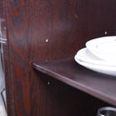 Spacious Sideboard With 3 Doors - Ox Blood Red by HouseOfZazla