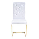 Elegant Design Alligator Skin Upholstered Dining Chairs