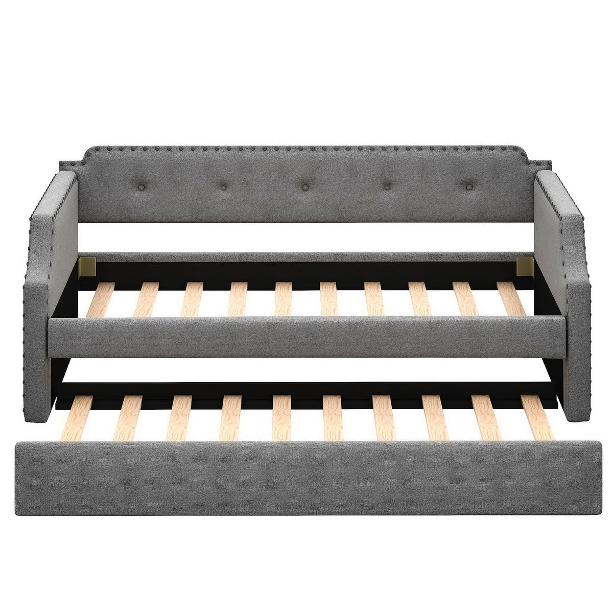 Upholstered Daybed With Trundle, photo 2 of 40