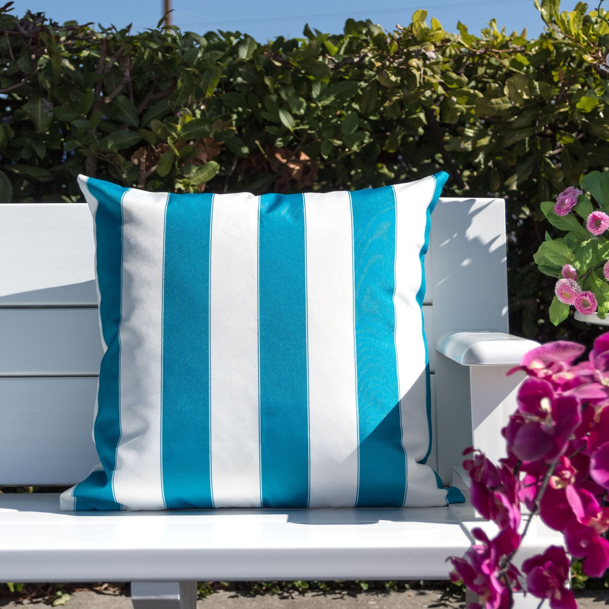 Horizon Stripe Pillow - Outdoor & Indoor Set of 2, photo 6 of 8