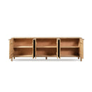 Nolan - 6 Door Sideboard - Brown by HouseOfZazla
