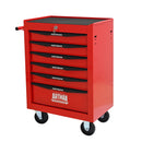 Rolling Metal Tool Chest With Drawers, Steel Storage Cabinet With Ball Bearing Slides by HouseOfZazla