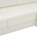 L-Shaped Modular Sofa With Double Layer Cushion by HouseOfZazla