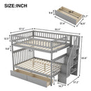 Bunk Bed With Staircase by Unique Piece Furniture