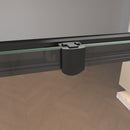 Frameless Single Sliding Shower Door by HouseOfZazla