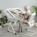 1500 Pieces Jigsaw Puzzle Metal Table Board with 4 Trays
