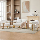 Decorative Upholstered Side Chair For Living Room