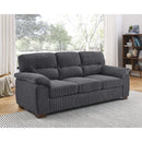 Vintage Inspired 3 Seat Sofa With Tufted Cushions by Unique Piece Furniture