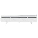 TV Stand With Slatted Drawers