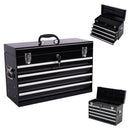 Heavy Duty Metal Tool Box, 21-inch with 4 Drawers by HouseOfZazla