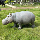 12.6'' Weather Resistant Hippopotamus Garden Statue by HouseOfZazla