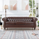 Rolled Arm Chesterfield 3 Seater Sofa by Unique Piece Furniture