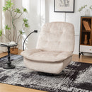Modern Swivel Gliding Recliner Chair With Rocking Function And Phone Holder, Large Comfortable by HouseOfZazla