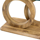 Contemporary Style Glass Top Coffee Table by HouseOfZazla