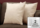 Square Decorative Throw Pillows with Hypoallergenic Insert by HouseOfZazla