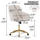 Adjustable Ergonomic Swivel Office Chair by Unique Piece Furniture