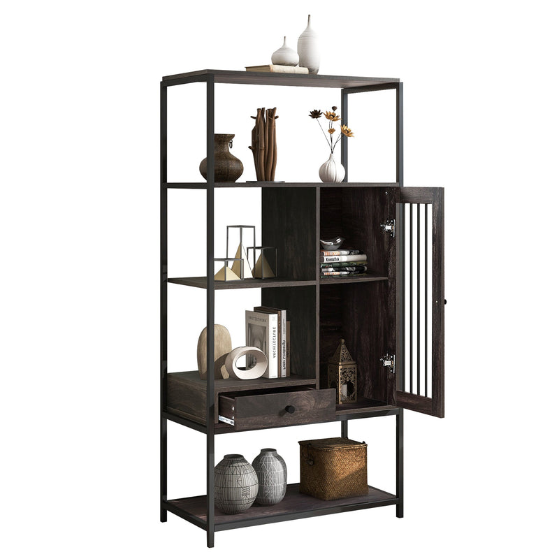 Walker Edison | Multi-functional Decorative Storage Shelving Bookshelf