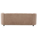 Mirelle 80 in. Modern Curved Velvet Sofa Couch