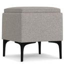 Natasha - Multifunctional Storage Ottoman With Tray by Unique Piece Furniture