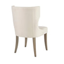 Elegant Design Dining Chair Polyester - Cream by HouseOfZazla