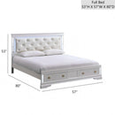 Verona - Bed With LED Accent Lighting, 2 Drawers by HouseOfZazla