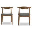 Brooklyn - Dining Chairs (Set of 2) - Gray by Unique Piece Furniture