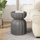 Outdoor And Indoor Waterproof Coffee Table (Set of 2) - Gray by HouseOfZazla