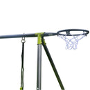 Interesting Six Function Swingset With Net Swing Metal Plastic Safe Swing Set 440Lbs For Outdoor Playground For Age 3+ With 31.5" Net Swing - / by HouseOfZazla