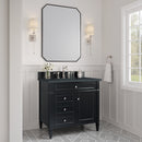 James Martin Brittany 36" Single Bathroom Vanity, Black Onyx