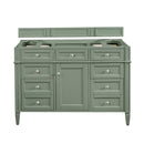 James Martin Brittany 48" Single Bathroom Vanity, Smokey Celadon