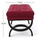 Hilton Ottoman Bench Classic Style by HouseOfZazla