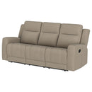 Slater - Reclining Sofa With Manual Recline by HouseOfZazla