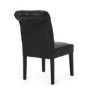 Broxton Tuft Dining Rolltop Chairs With Button Tufted Backrest (Set of 2) by HouseOfZazla