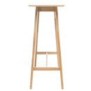 Natural Oak Wood Bar Table
