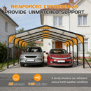 20'x20' Galvanated Steel Carport Canopy by HouseOfZazla