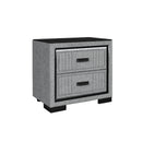 Isaiah - Nightstand With Upholstered Frame by HouseOfZazla