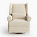 Extra Wide Swivel Recliner Glider Chair With Footrest by HouseOfZazla