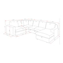 Melody - Sectional Sofa by Unique Piece Furniture