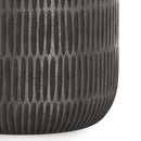 Juno - Cast Aluminum Side Table - Black by HouseOfZazla