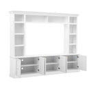 All-In-One TV Stand With Bookcase For TVs Up To 70" by HouseOfZazla