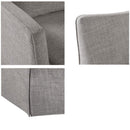 Traditional Design London Skirted Swivel Chair by HouseOfZazla