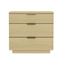 Payton - Nightstand With 3 Drawers - Oak by HouseOfZazla