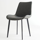 Dining Table Set, Chairs (Set of 2) - Gray by HouseOfZazla